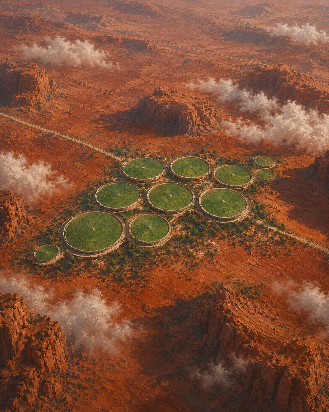 Sistema de irrigação de larga escala no cerrado brasileiro